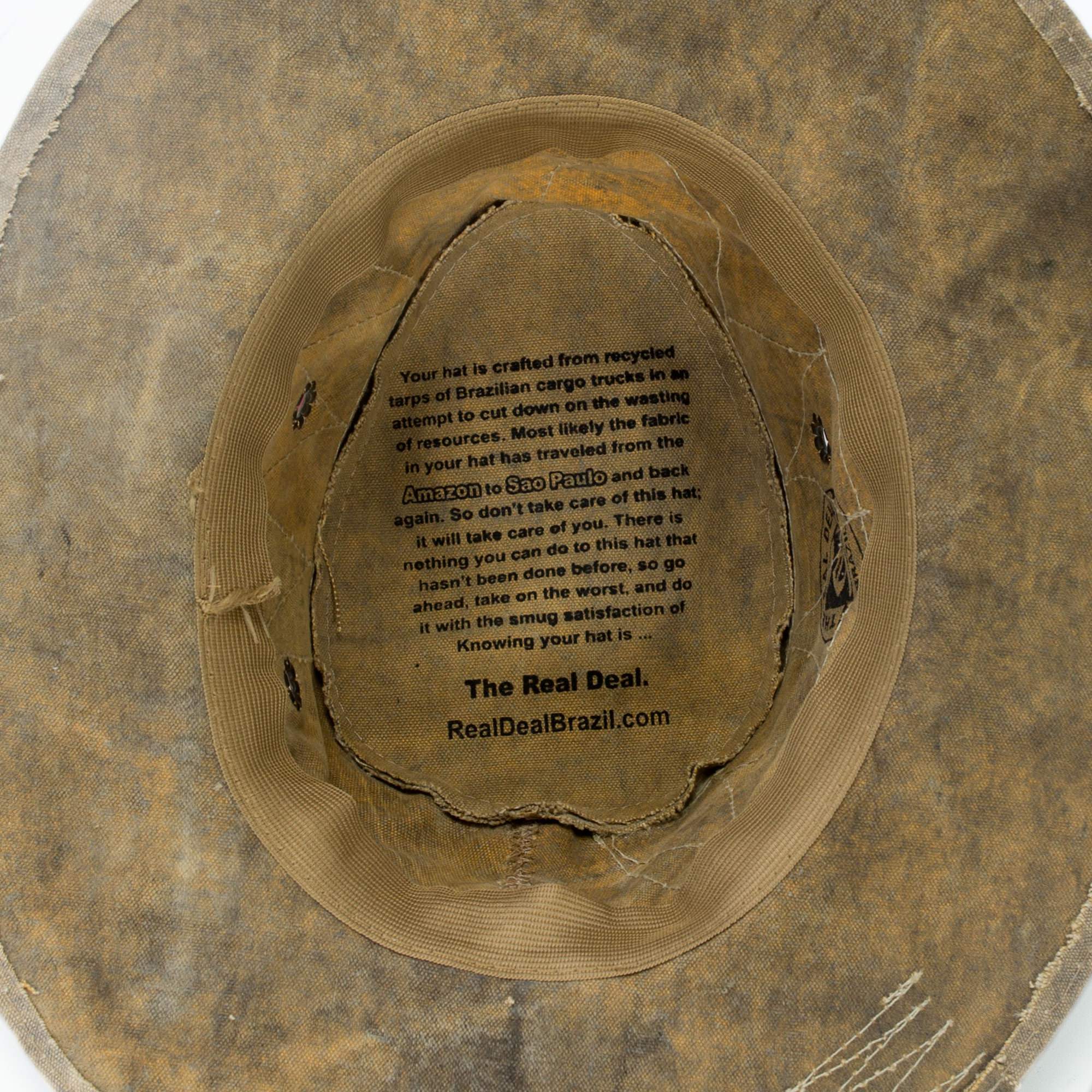 The Original Real Deal Brazil Tarp Hat