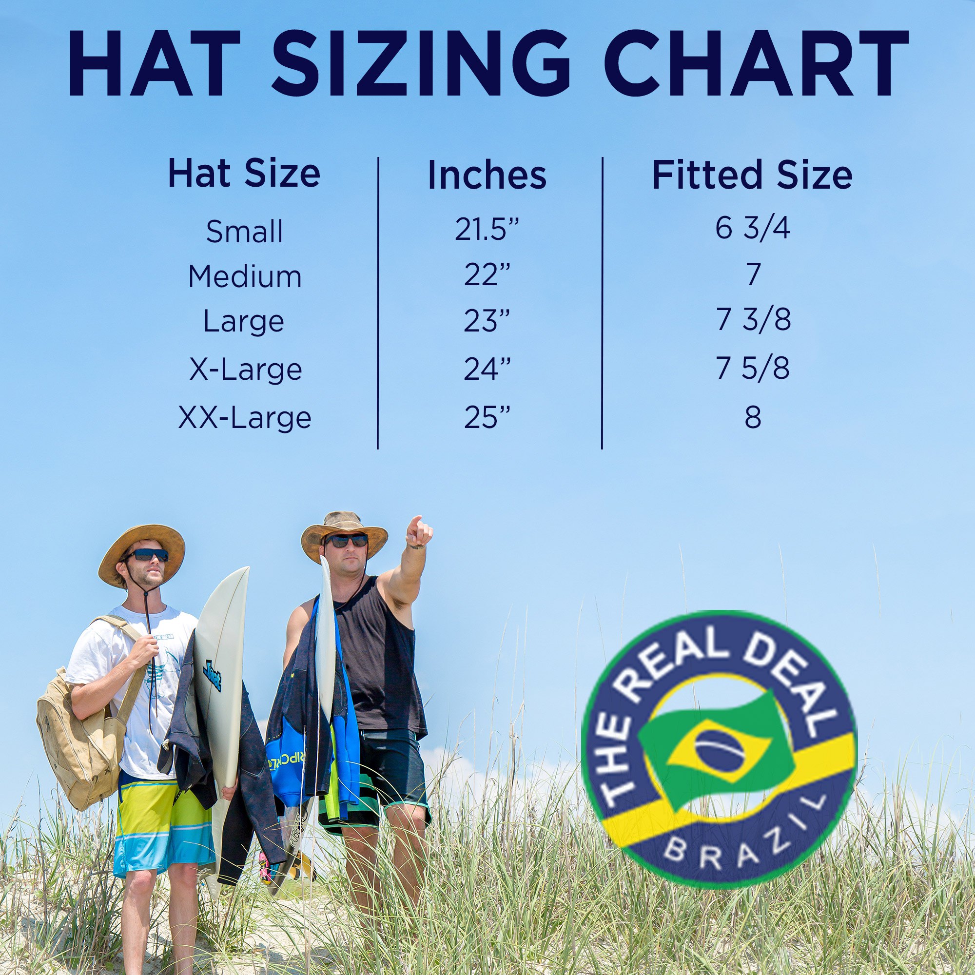 Original Real Deal Brazil Tarp Hat