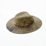 The Original Real Deal Brazil Tarp Hat and Hat Hitch Wind Strap Combo